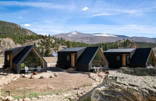 South Fork Ski Chalet | A-Frame Cliffside Studio Cabins
