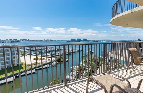 Orange Beach Condo | Float, Relax, Repeat Lighthouse on the Bay 2702