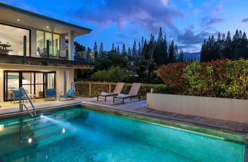 Princeville House | Lemon Tree - Spacious house, private with a salt water pool & mountain views!
