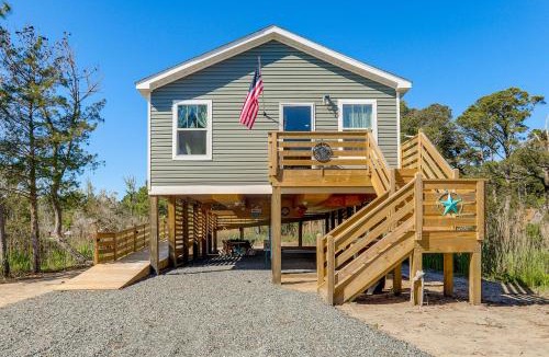 Stumpy Point House | On Stumpy Point Bay, a Bay Fed By Pamlico Sound