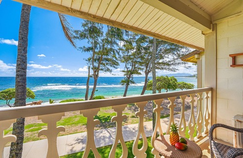 Wailua Apartment | View Beachfront, Split AC, Pool Hot Tub, King Bed