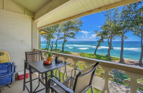 Wailua Apartment | View Beachfront, Split AC, Pool Hot Tub, King Bed