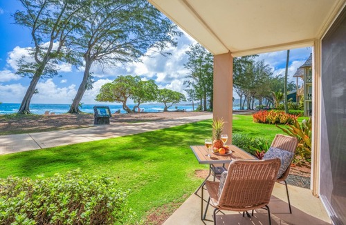 Wailua Apartment | View Beachfront, Split AC, Pool Hot Tub, 1st Floor