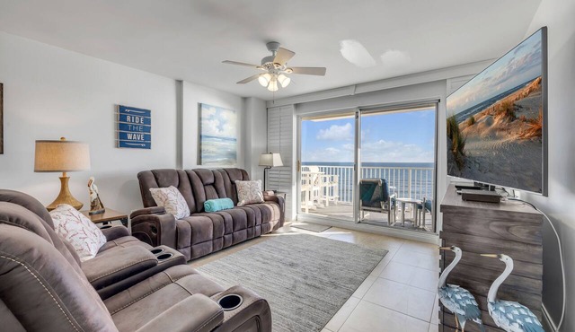🌊 Direct Oceanfront 2/2 | Large Private Balcony | Heated Pool ♨️ & Garage Parking