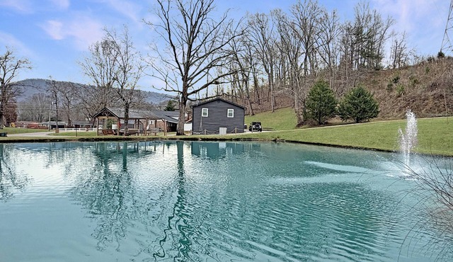 Free Ruby Falls Ticket & More -Private pond stocked with fish-game room-fireplace-2 acres to explore